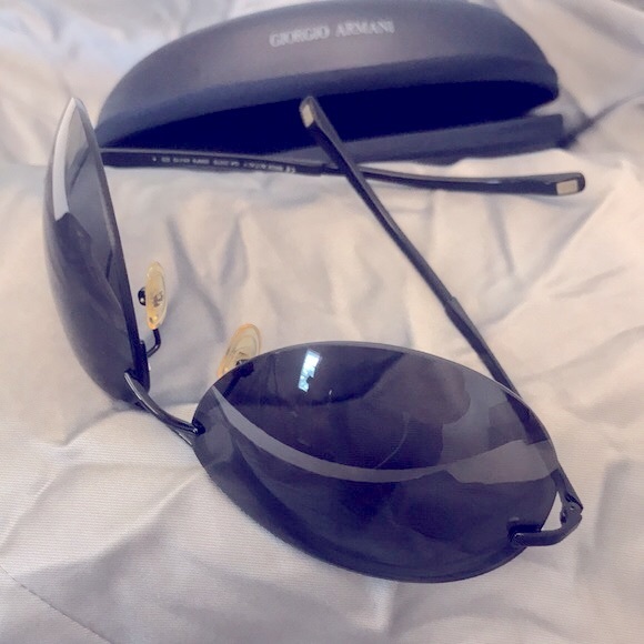 Giorgio Armani Mens Sunglasses Black - Picture 5 of 7